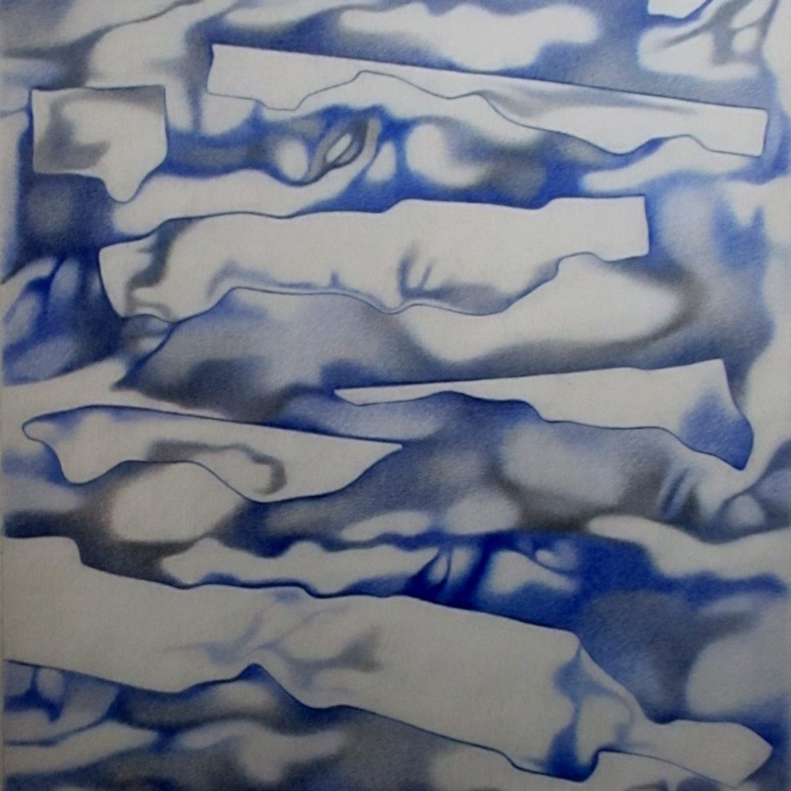 M.Enis Şensever 
Teknik:Canson üzerine
Kobalt mavi kalem + Karakalem-
Ölçü32x22,5 cm.